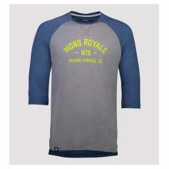 Mons Royale Vapour Lite 3/4 15 Mons Royale Vapour Lite 3/4 -Cykler Salgsbutik 100225 Mons Royale Vapour Lite 3 4 M BlueGrey 1