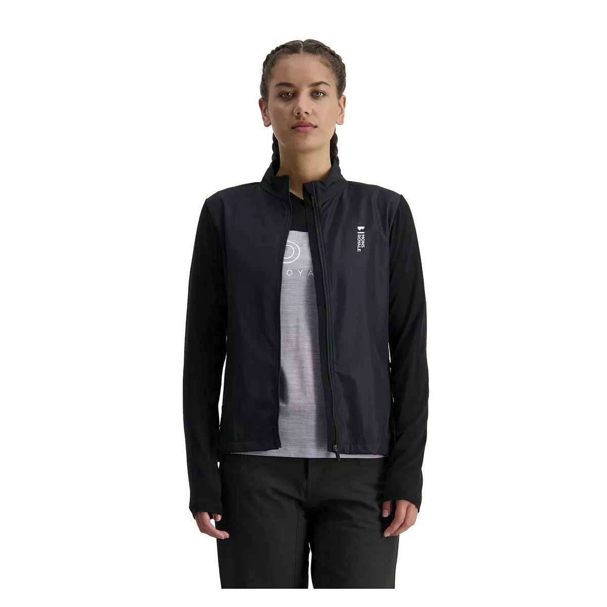 Mons Royale Redwood Wind Jersey Dame 9 Mons Royale Redwood Wind Jersey Dame - Billede 7