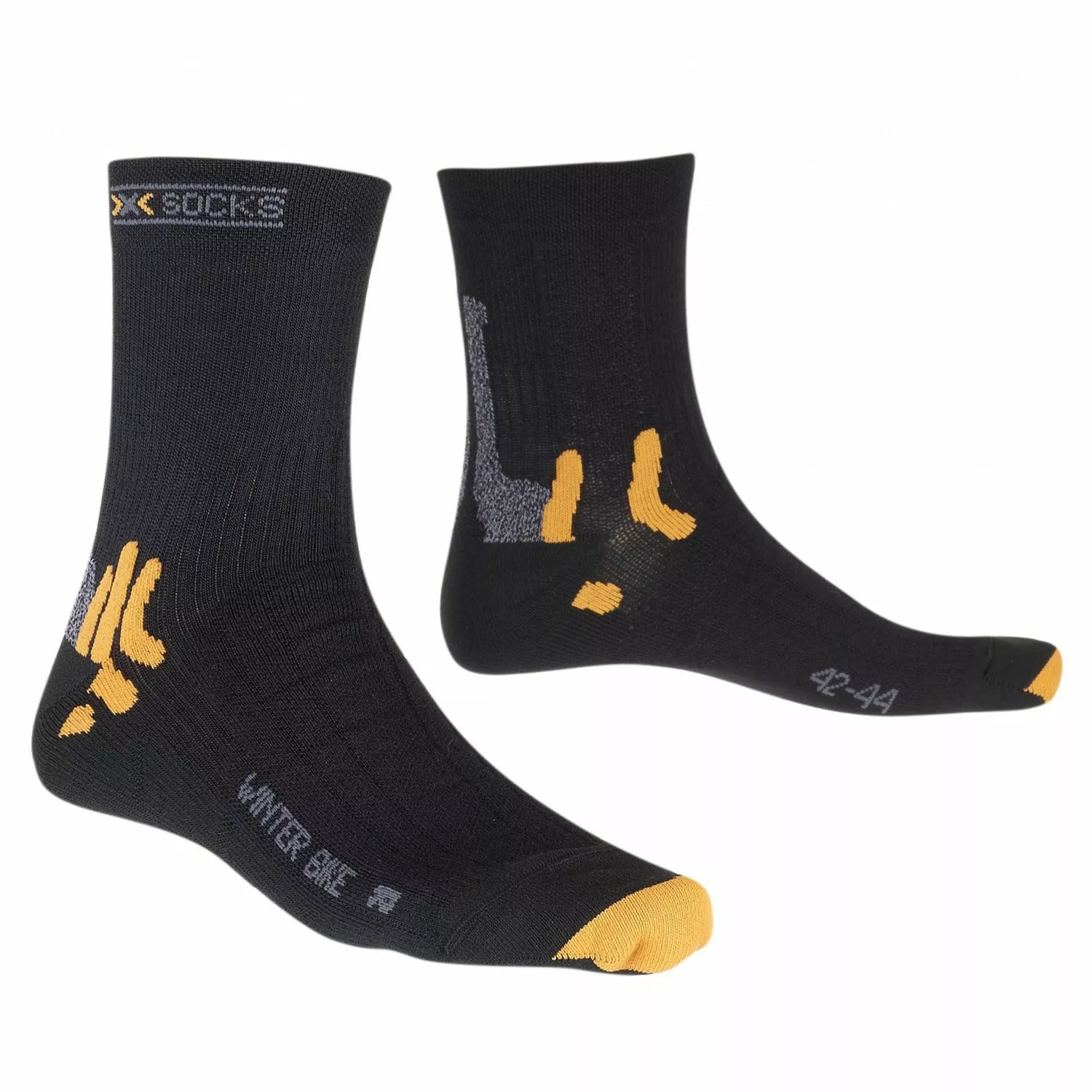 X-Bionic Men's Winter Biking Socks 3 X-Bionic Men's Winter Biking Socks