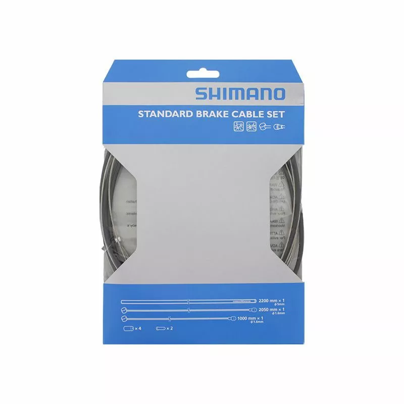 Shimano Bremsekabelsæt Racer/MTB 3 Shimano Bremsekabelsæt Racer/MTB